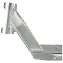 Deska Union Classic 5wide 460x130 mm stříbrná