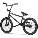 BMX kolo Radio Comrad 20" 21" Matt Black/Black Splatter