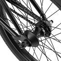 BMX kolo Radio Comrad 20" 21" Matt Black/Black Splatter
