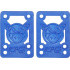 Pig Piles Soft Skateboard Risers 2-Souprava (Modrá)