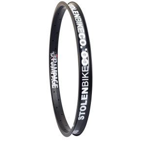 Stolen Rampage BMX Rim (29"|Anodized Black) Stolen Rampage BMX Rim (29"|Anodized Black)