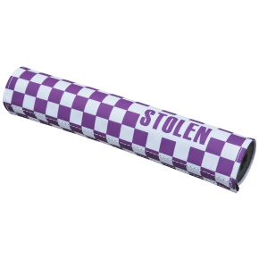 Stolen Fast Times BMX Handlebar Pad (Lavender/White) Stolen Fast Times BMX Handlebar Pad (Lavender/White)