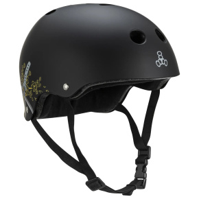 Triple Eight Sky Brown Sweatsaver Skate Helma (XS-S|Černá) Triple Eight Sky Brown Sweatsaver Skate Helma (XS-S|Černá)