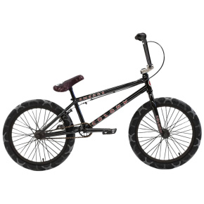 Colony Emerge 20" 2021 Freestyle BMX Kolo (20.75" | Gloss Black / Grey Camo Tyres) Colony Emerge 20" 2021 Freestyle BMX Kolo (20.75" | Gloss Black / Grey Camo Tyres)