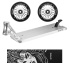 Set Deska Divine Forget Street 6" 560 mm stříbrné + 2ks koleček Divine 110 mm Turbo stříbrné + Divine Nyx griptape