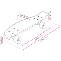 Skateboard Street Surfing POP BOARD Souper Black Dot