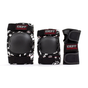 Enuff Skulls Junior Ramp Pad Set - Black - Large Enuff Skulls Junior Ramp Pad Set - Black - Large