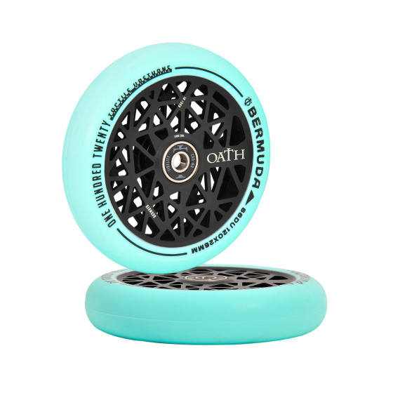 Kolečka Oath Bermuda 120mm Teal 2ks