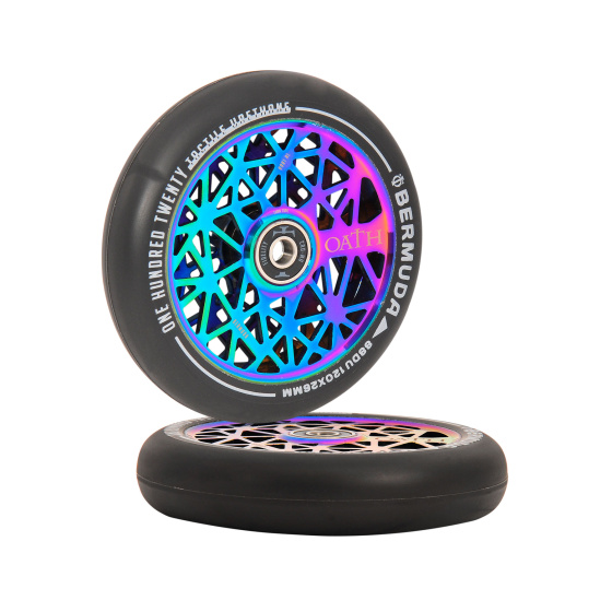 Kolečka Oath Bermuda 120mm Neochrome 2ks