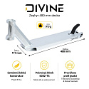 Deska Divine Zephyr 480x117 mm stříbrná