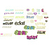 Eclat Stickerpack (Černá)