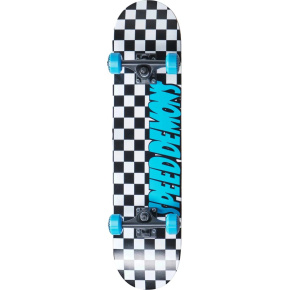 Speed Demons Checkers Skateboard Komplet (7.75"|Černá/Modrá) Speed Demons Checkers Skateboard Komplet (7.75"|Černá/Modrá)