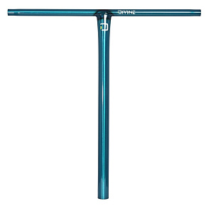Řídítka Divine T-bar standard 580x580 mm Polished Teal