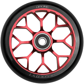 Drone Velocity 110mm Spoked Super-Light Kolečko (Red / Black) Drone Velocity 110mm Spoked Super-Light Kolečko (Red / Black)