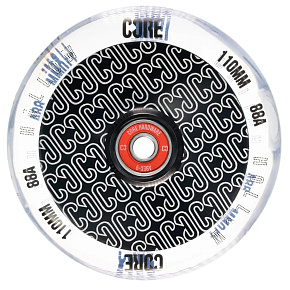 Kolečko Core Hollowcore V2 110mm Clear/Black