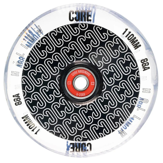 Kolečko Core Hollowcore V2 110mm Clear/Black