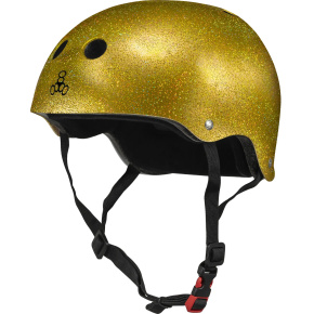 Triple Eight Glitter Sweatsaver Skate Helma (XS-S|Zlatá) Triple Eight Glitter Sweatsaver Skate Helma (XS-S|Zlatá)