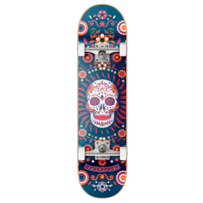 Skateboard Hydroponic Mexican 7.75" Blue Skull Skateboard Hydroponic Mexican 7.75" Blue Skull
