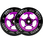 Kolečka Proto Spoked Sliders Black On Purple 110 mm 2 ks