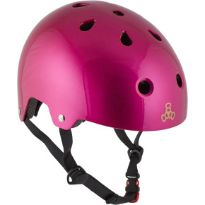 Triple Eight Dual Certified Skate Helma (S-M|Metal Pink) Triple Eight Dual Certified Skate Helma (S-M|Metal Pink)
