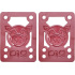Pig Piles Soft Skateboard Risers 2-Souprava (Červená)