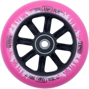 Kolečko Longway Tyro Nylon Core 100mm Pink/White Flame Kolečko Longway Tyro Nylon Core 100mm Pink/White Flame