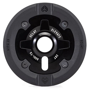 Eclat Elevate Guard BMX Převodníky (Černá|28T)