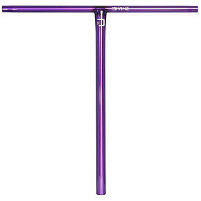Řídítka Divine T-bar standard 650x610 mm Polished Purple
