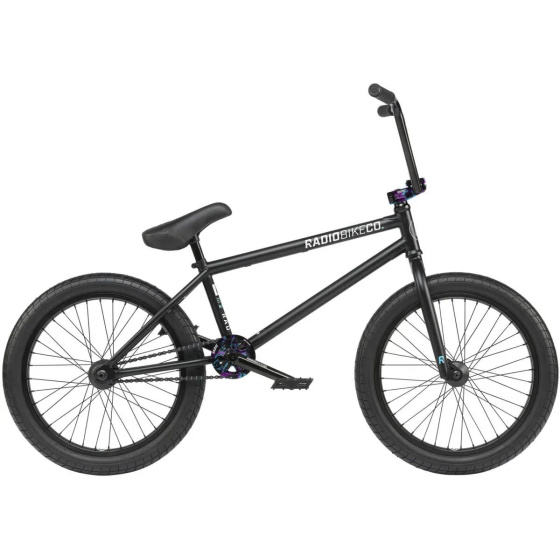 BMX kolo Radio Comrad 20" 2021 21" Matt Black