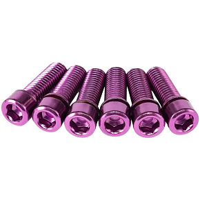 Salt Solid BMX představce sada šroubů (25mm|Fialová) Salt Solid BMX představce sada šroubů (25mm|Fialová)