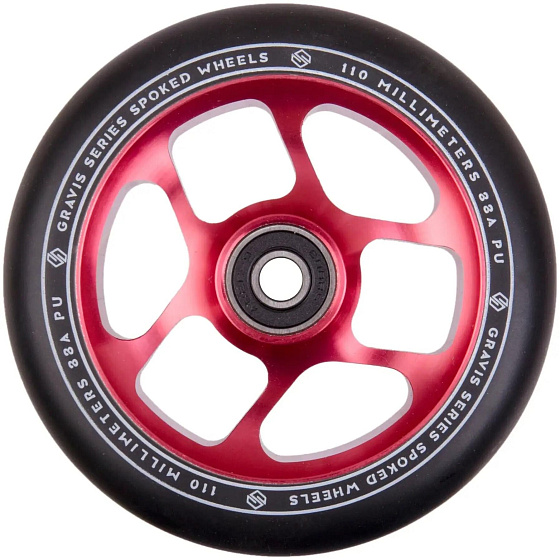Kolečko Striker Gravis 110mm Bordeaux Red