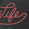 Griptape Tilt Capped Script Strawberry Coral