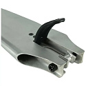 Deska Union Classic 5wide 460x130 mm stříbrná