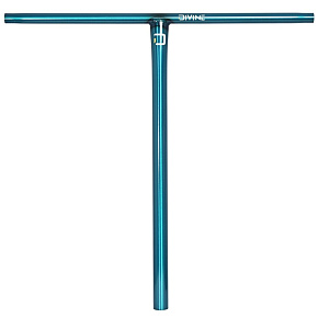 Řídítka Divine T-bar oversize 600x610 mm Polished Teal
