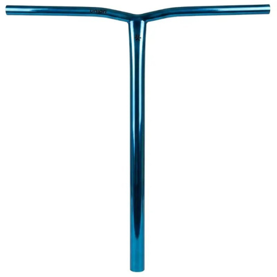Řídítka Union Uniq Bend Standard 620mm Chrome Blue