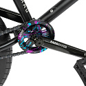 BMX kolo Radio Comrad 20" 21" Matt Black/Black Splatter