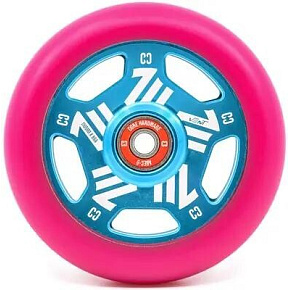 Kolečko Core Vent Hollow 110mm růžové/tyrkysové