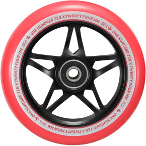 Kolečko Blunt S3 110mm Černo červené Kolečko Blunt S3 110mm Černo červené