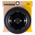 Kolečka UrbanArtt Civic 115x30mm Black/Black 2ks