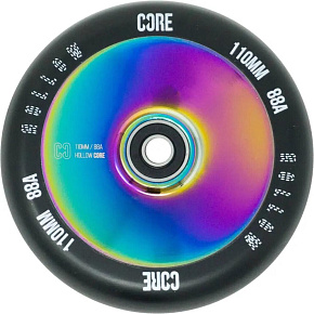 Kolečko Core Hollowcore V2 100mm neochrome/černé