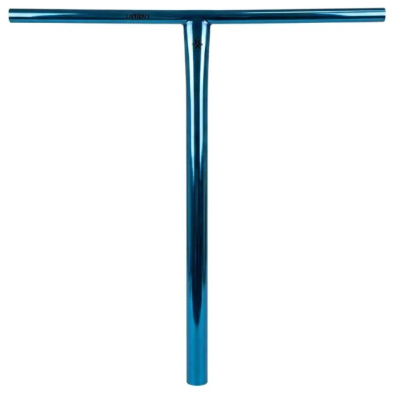 Řídítka Union Uniq T Oversized 650mm Chrome Blue