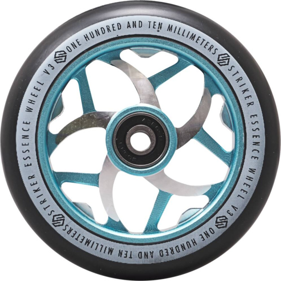 Kolečko Striker Essence V3 Black 110mm tyrkysové
