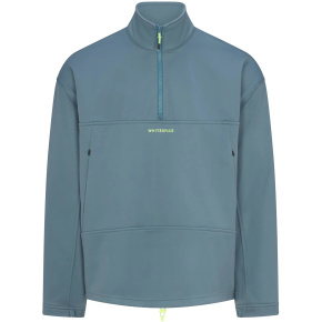 Whitespace Quarter Zip Soft Shell Midlayer (L|Goblin Blue)