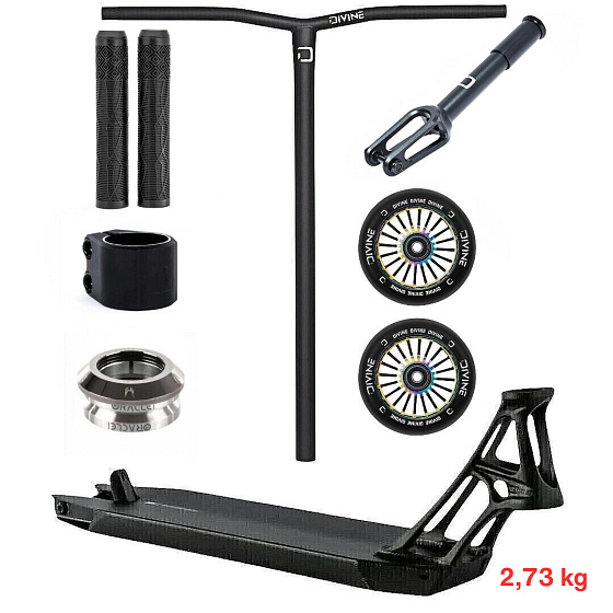 Freestyle koloběžka Custom Divine X Ethic Pandemonium 460 mm CrMo černá