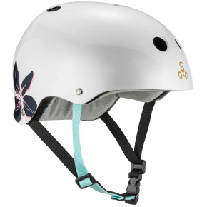 Helma Triple Eight Certified Sweatsaver S-M Floral Helma Triple Eight Certified Sweatsaver S-M Floral