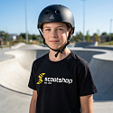 Tričko Scootshop Logo černé