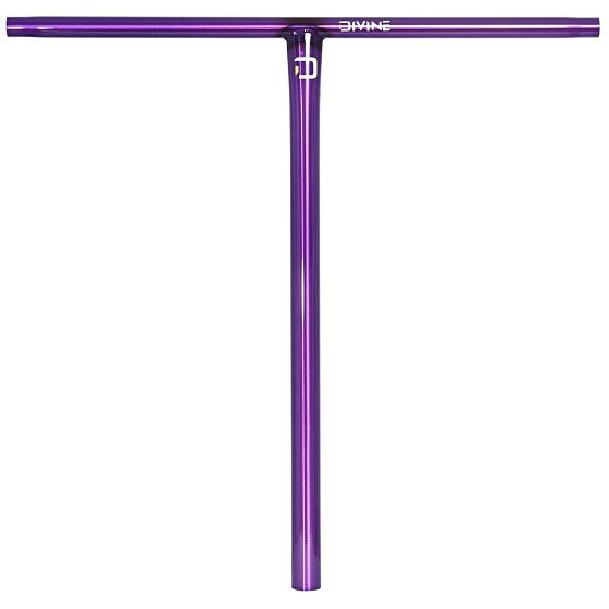 Řídítka Divine T-bar oversize 700x610 mm Polished Purple