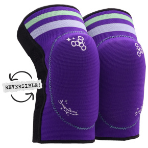 Triple Eight Barbie Patin Reversible Soft Chrániče Na Kolena (S|Fialová) Triple Eight Barbie Patin Reversible Soft Chrániče Na Kolena (S|Fialová)