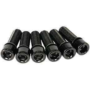 Salt Solid BMX představce sada šroubů (25mm|Černá) Salt Solid BMX představce sada šroubů (25mm|Černá)