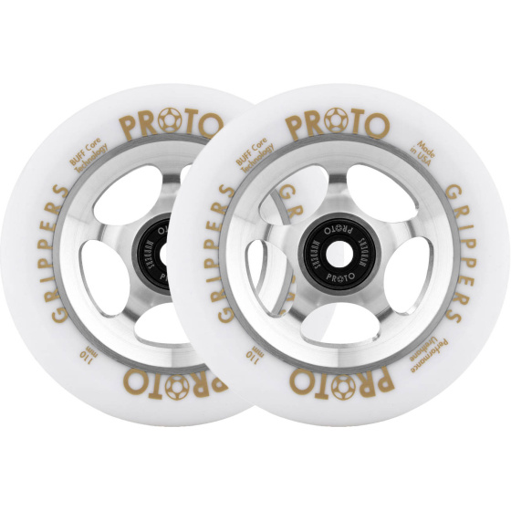 Kolečka Proto Gripper 110mm stříbrná 2ks